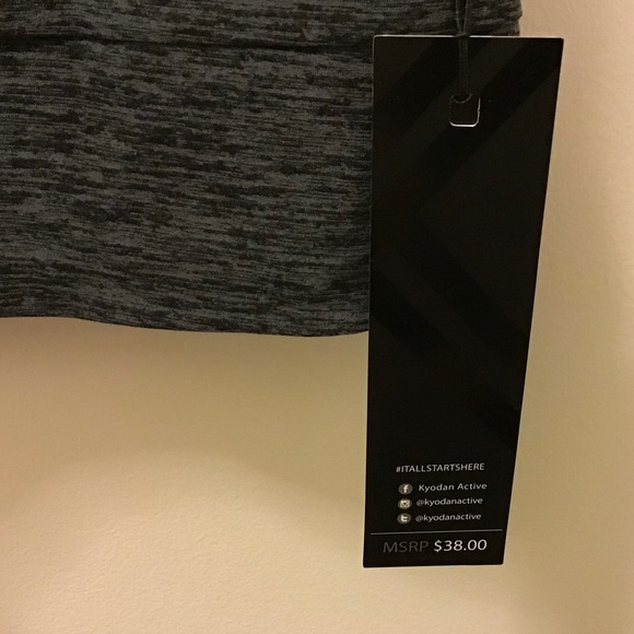 Kyodan Ultra Soft Jersey Crop Tank - Picture 6 of 6